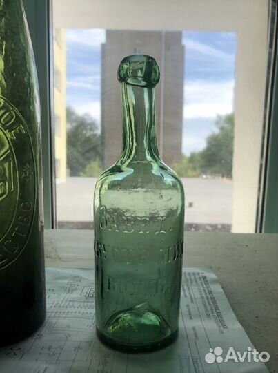 Старинные бутылки 19 века (Ижевское товарищество)