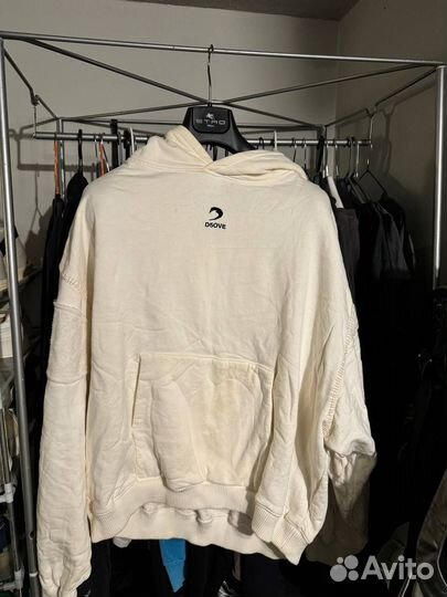 Худи D5OVE White Logo Over Оригинал