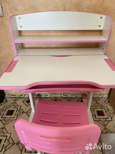 Растущая парта и стул Mealux Evo