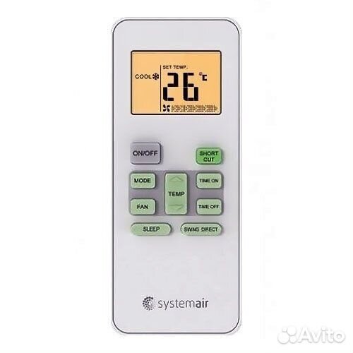 Кондиционер Systemair Sysplit Wall Nordic 9