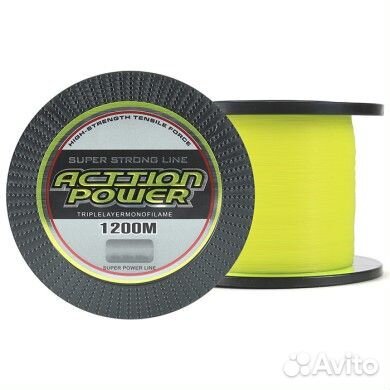 Леска 0.30мм 1200м Action Power Mifine
