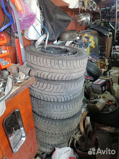 Колеса в сборе r15 зимние 5х114.3