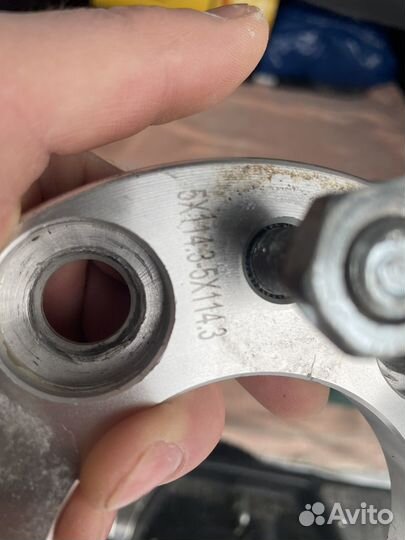 Проставки колесные 5х114 3