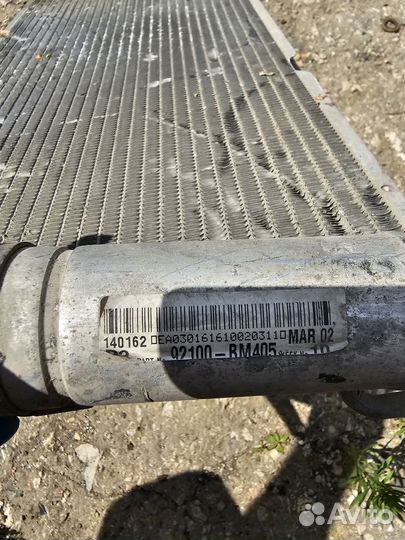 Радиатор кондиционера Nissan Primera / Almera