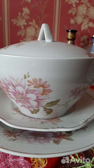 Сервиз столовый Дулево СССР 1995г