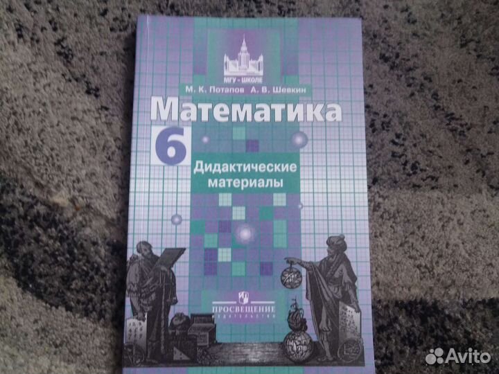 Дидактический материал 6 класс Потапов