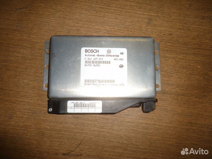 0265109047 блок управления abs SsangYong Musso