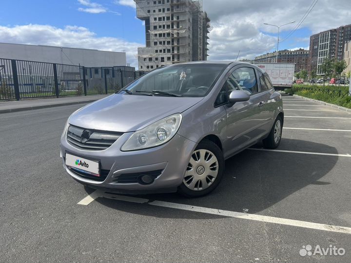 Opel Corsa 1.4 МТ, 2007, 207 000 км