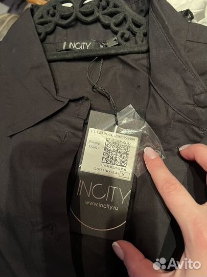 Рубашка черная