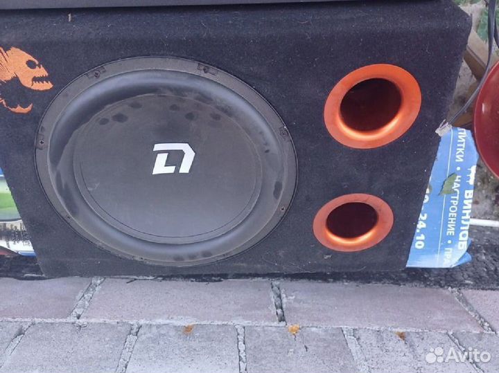 Сабвуфер и усилитель 4 канала