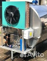 Танк охладитель молока закрытого типа 1000л г595