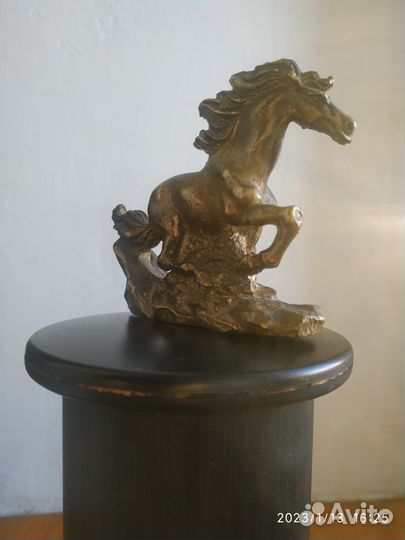 Литьё, Бронза, Латунь, фигурка, Конь