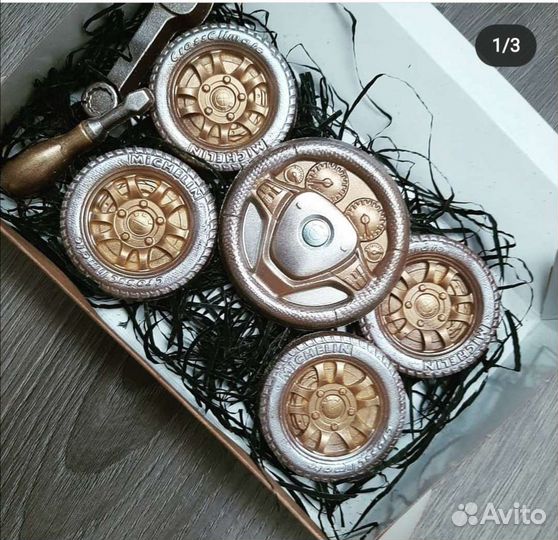 Шоколадный руль и 4 колеса