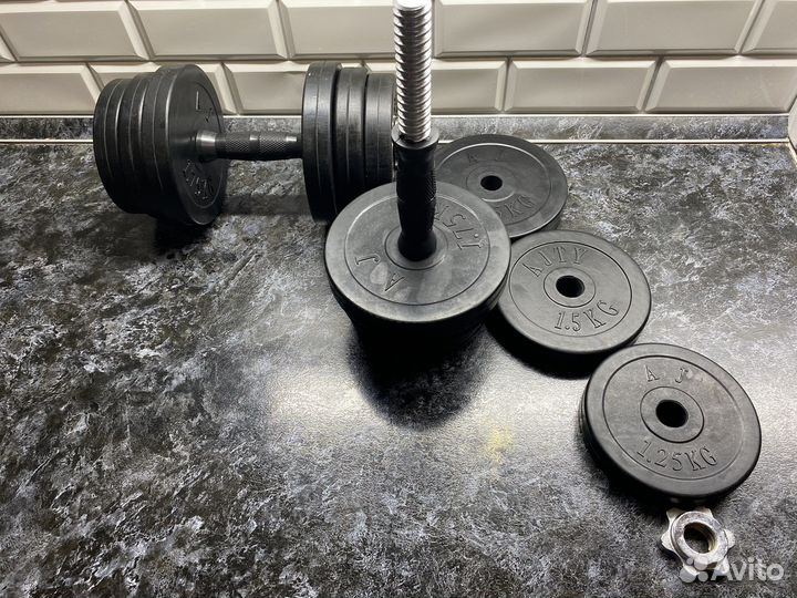 Гантели разборные 10 кг новые