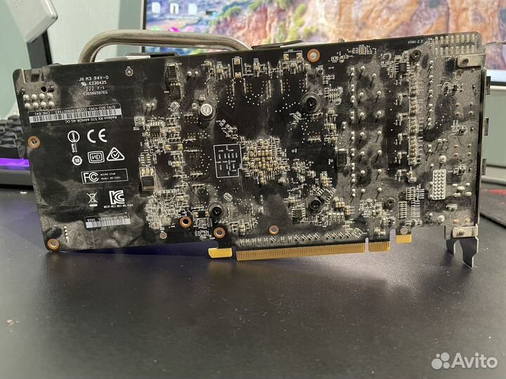 Видеокарта msi rx 570 4гб