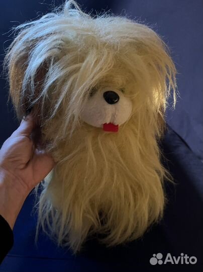 Игрушка мягкая СССР собачка