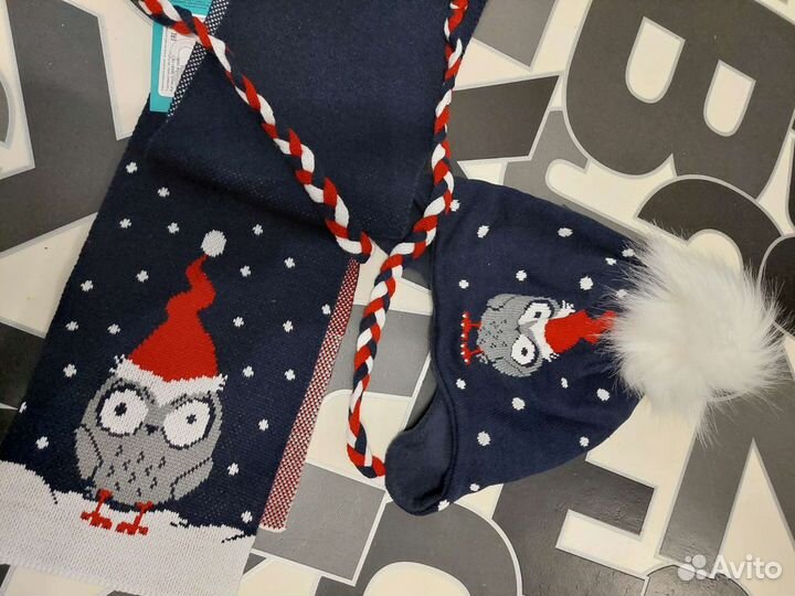 Шапка для девочки 50 новая