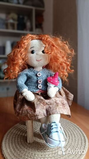 Кукла вальфдорская ручной работы