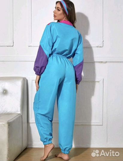 Комбинезон женский и мужской костюм в стиле 90-х