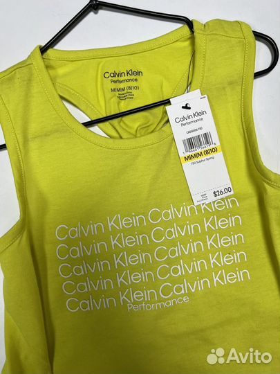 Майка топ для девочек calvin klein