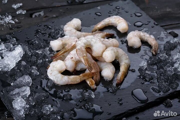 Креветки очищ. с хв. (41-50) Индия