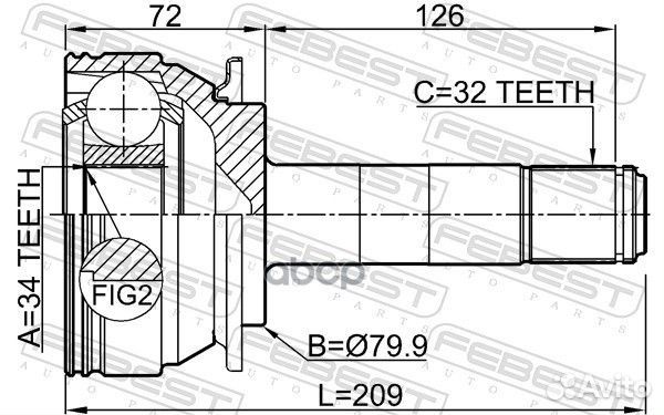 ШРУС / mercedes benz ML 280 CDI 4matic / ML 300