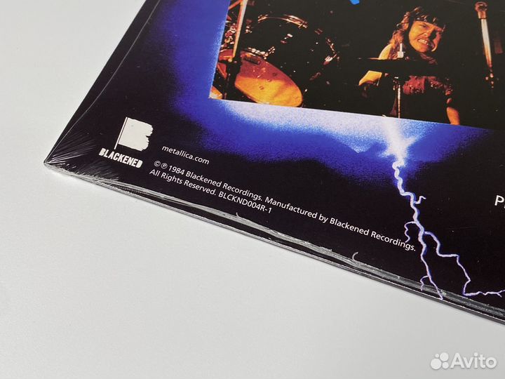 Metallica - Ride The Lightning Remastered, USA