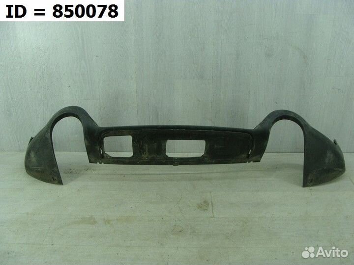 Спойлер заднего бампера mini Countryman