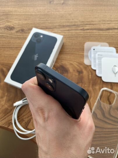 Телефон iPhone 13 128gb midnight ростест