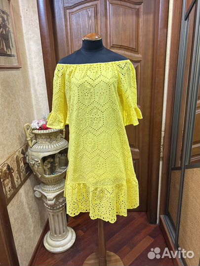 Платье туника индия чистый хлоплк