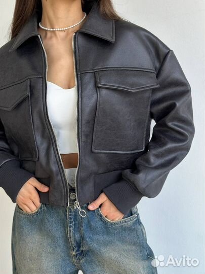 Куртка кожзам