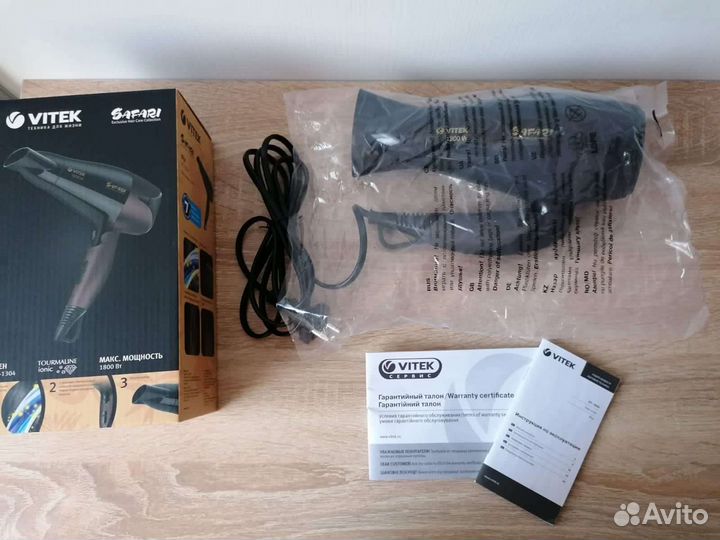 Фен Vitek, новый