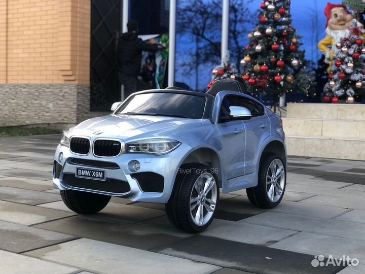 Электромобили детские Машинки.BMW X6M mini