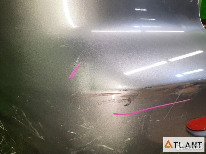 Бампер задний mazda axela