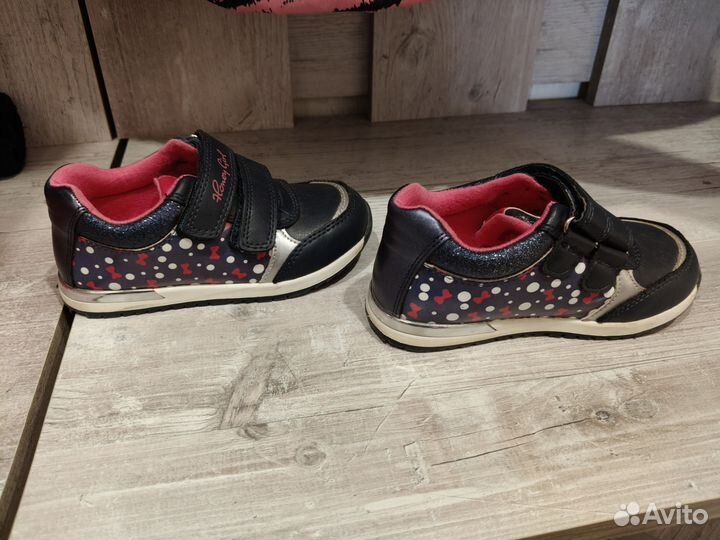 Полуботинки кроссовки детские