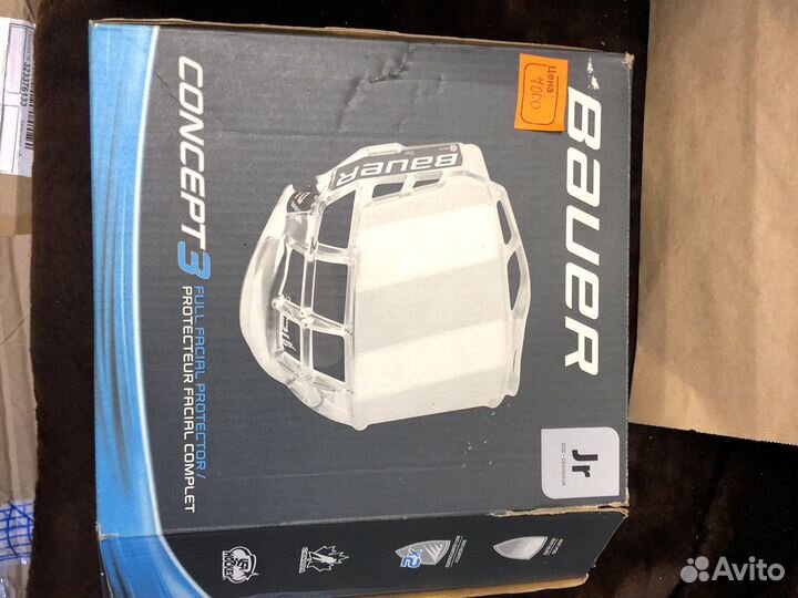 Визор для шлема хоккей новыйBauer