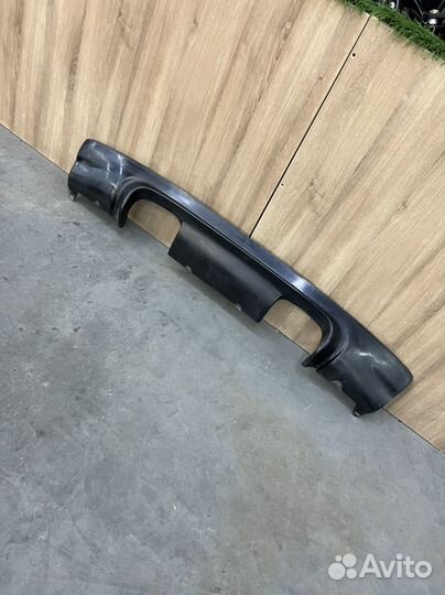 Накладка заднего бампера диффузор BMW M3 E46