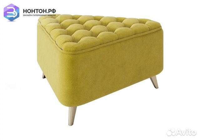 Пуф Трио 2 янтарь