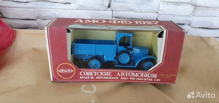 Модели автомобилей 1 43 СССР