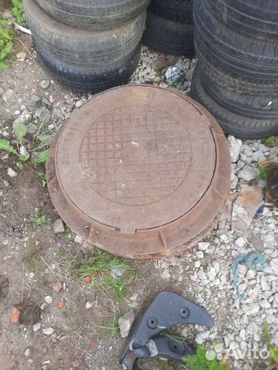 Люк чугунный бу