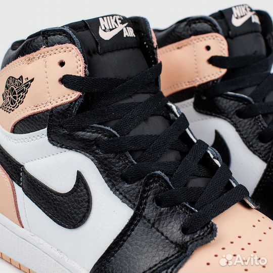 Кроссовки Nike Air Jordan 1 High White Peach