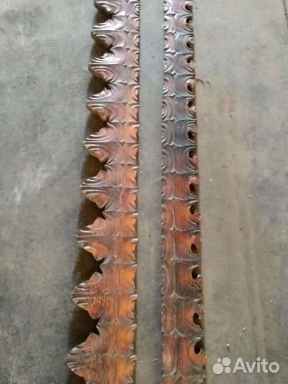 Резная гардина