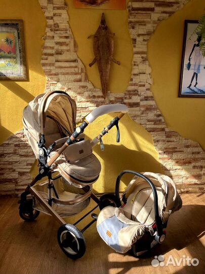 Коляска luxmom 3 в 1