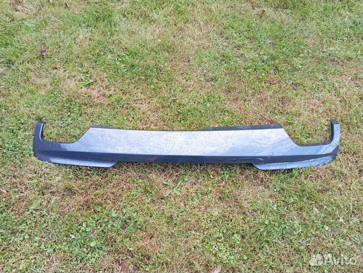 Bmw 5 f10 М пакет дифузор задниго бпмпера оригинал