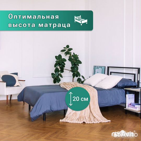 Кровать в стиле лофт