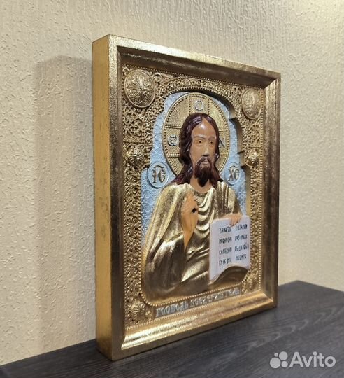 Икона резная «Господь Вседержитель»