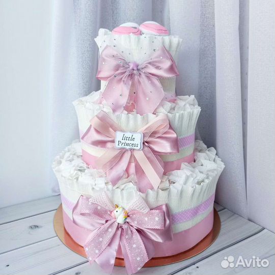 Торт из памперсов