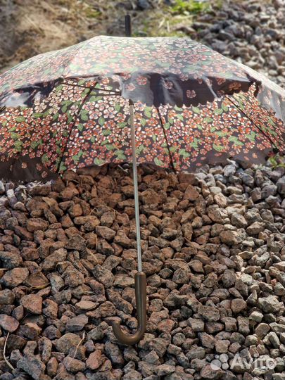 Зонт трость женский