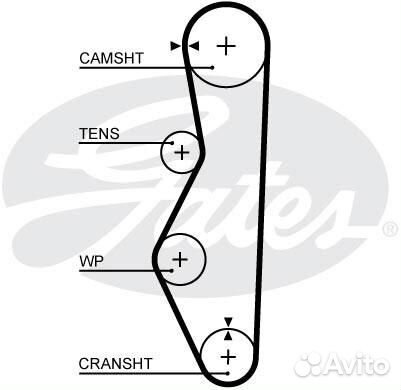 Комплект ремня грм