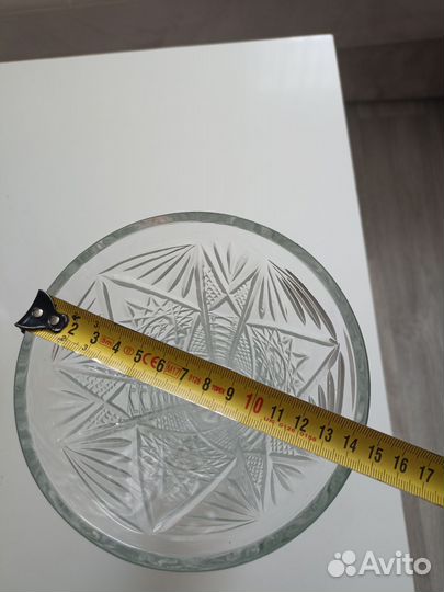 Вазы хрустальные